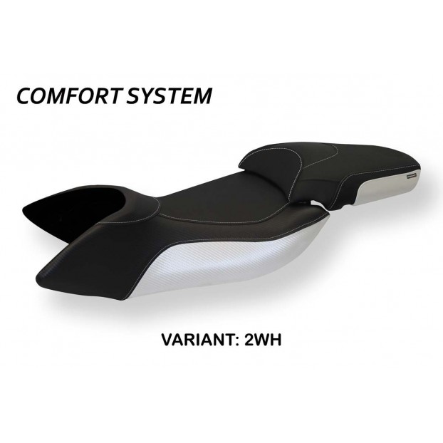 Capa de assento compatível com Aprilia Mana 850 (07-16) Praya 1 modelo de sistema de conforto