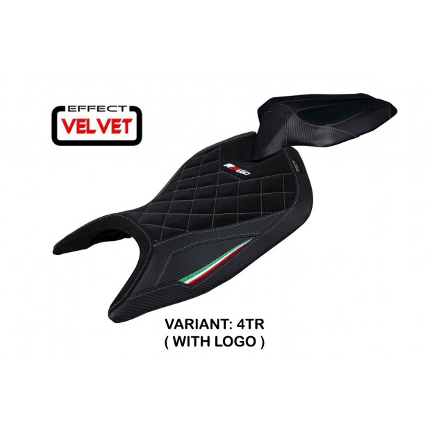 Rivestimento sella compatibile Aprilia RS 660 (21-22) modello Mamba Velvet