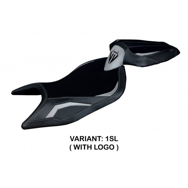 Capa de assento compatível com Aprilia RS 660 (21-22) modelo Naxos