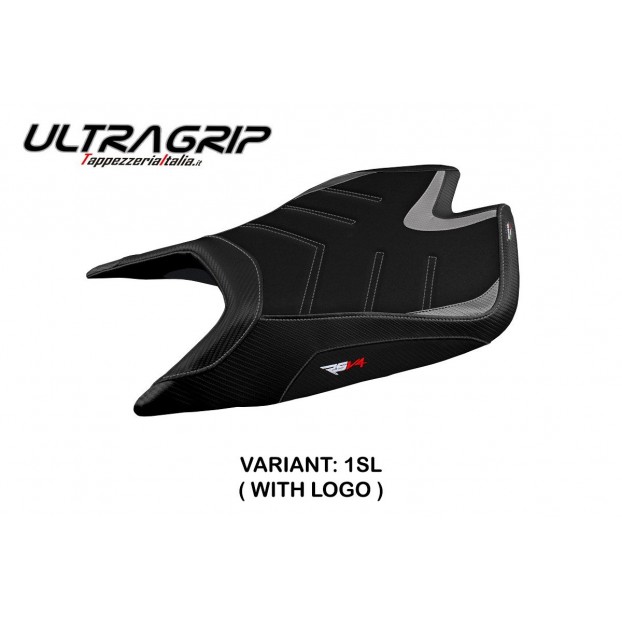 Aprilia RSV4 (21-22) compatible seat cover model Leon ultragrip