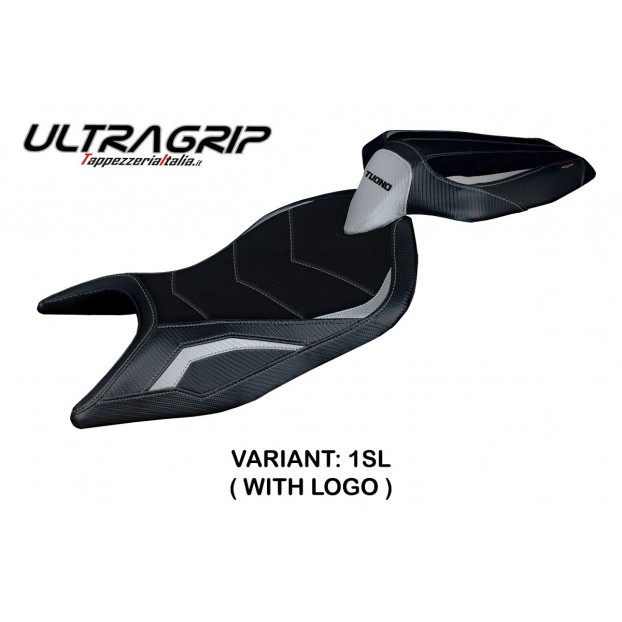 Capa de assento compatível com Aprilia Tuono 660 (21-22) modelo Sparta ultragrip