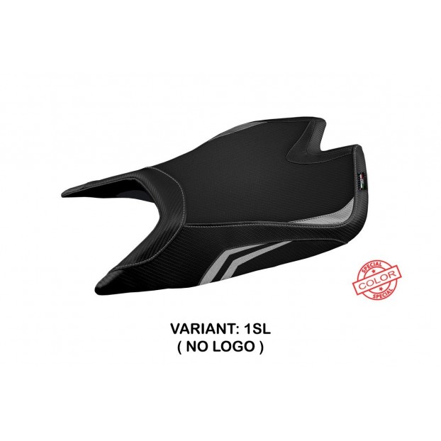 Housse de selle compatible avec Aprilia Tuono V4 Factory (21-22) modèle Nashua couleur spéciale