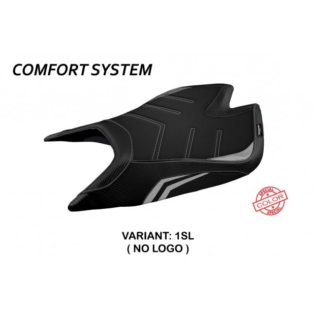 Aprilia Tuono V4 Factory (21-22) compatible seat cover model Nashua special color comfort system
