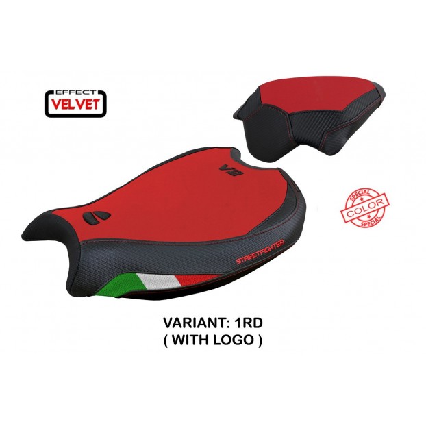 Seat cover compatible Ducati Streetfighter V2 (2022) model Mina velvet