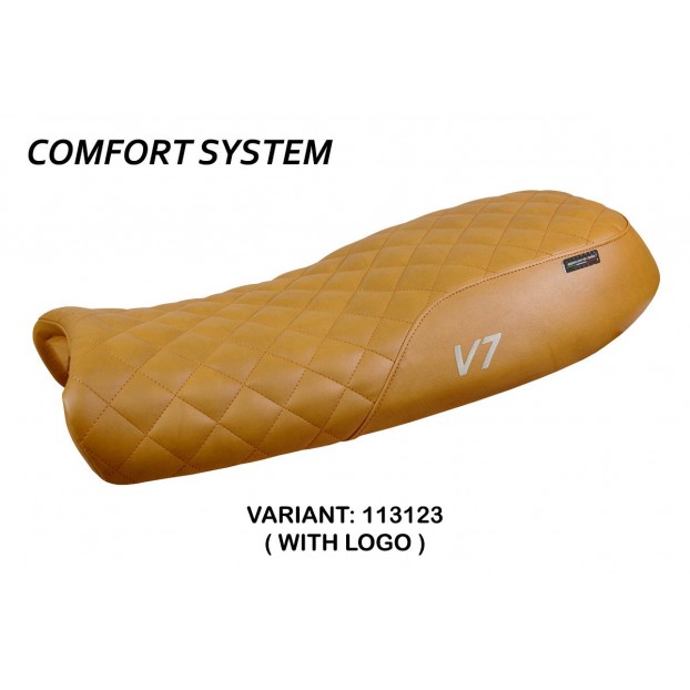 Compatible seat cover Moto Guzzi V7 model Davis Vintage comfort system