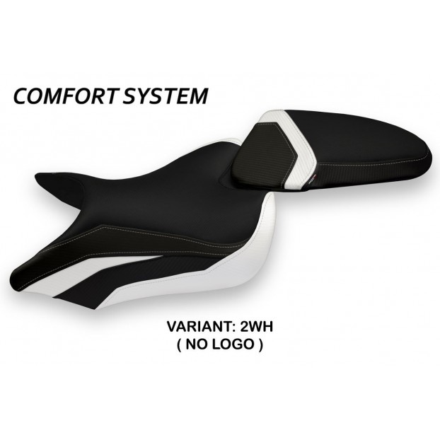 Housse de siège compatible avec le système de confort Triumph Speed Triple (16-21) modèle Maglie 1