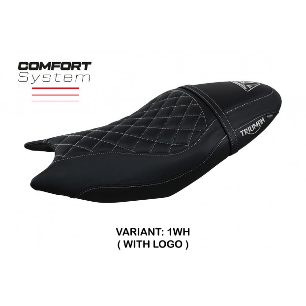 Seat cover compatible Triumph Trident 660 (21-22) model Sihlar comfort system