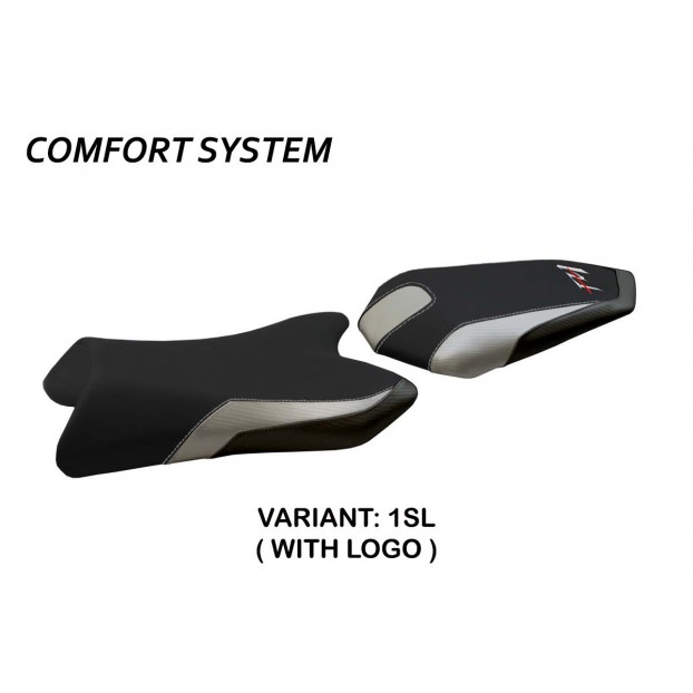 Capa de assento compatível com Yamaha FZ1 (06-16) Vicenza modelo de sistema de conforto