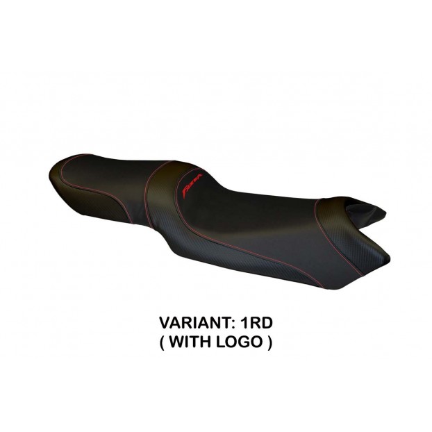 Seat cover compatible Yamaha FZ6 Razer (04-11) model Ivan total black