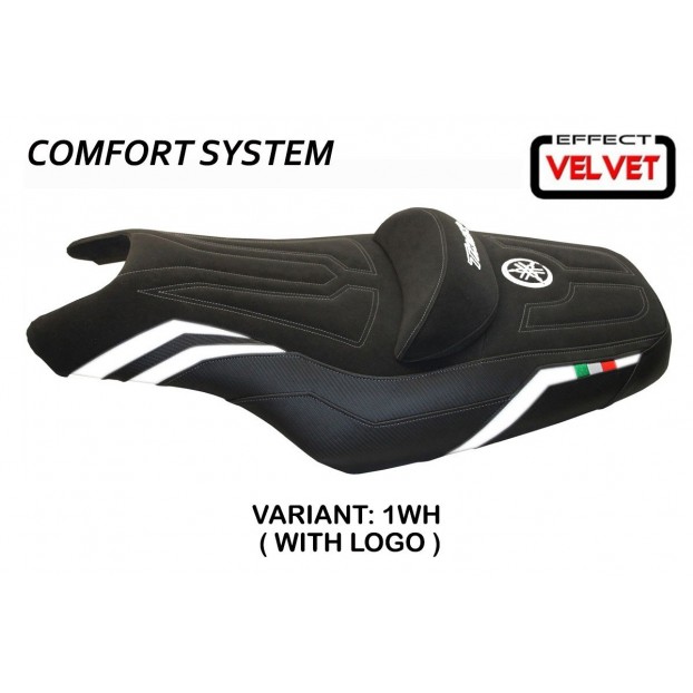 Housse de selle compatible Yamaha T-Max (08-16) modèle I Love Italy système confort