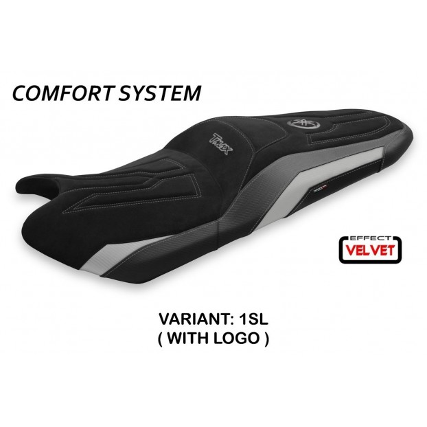 Housse de selle compatible avec le modèle Yamaha T-Max (17-20) Scrutari 2 velvet comfort system