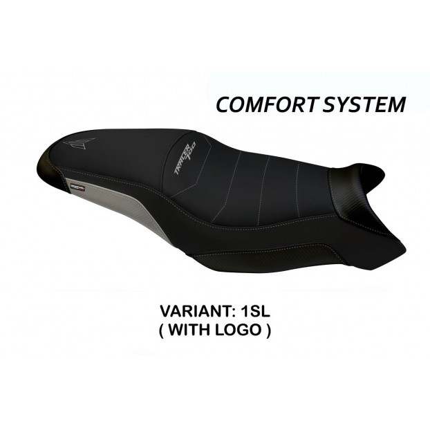 Housse de selle compatible avec le système de confort Yamaha Tracer 700 (16-20) modèle Darwin 2