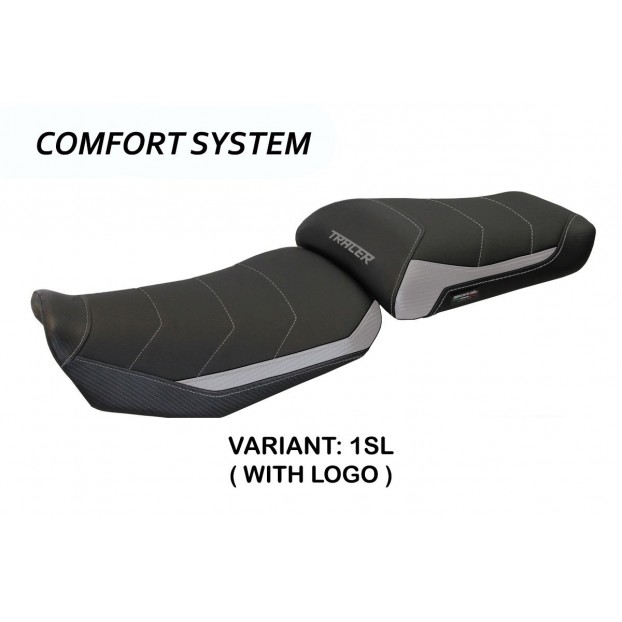 Housse de selle compatible avec Yamaha Tracer 900 (15-17) modèle Rapallo 1 système confort