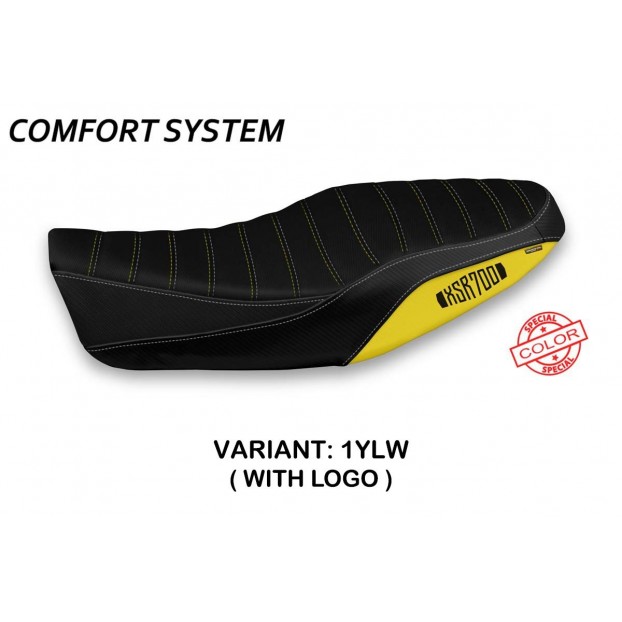 Compatible seat cover Yamaha XSR 700 (16-20) model Dagda special color comfort system