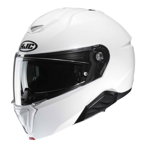 HJC- CASQUE MODULABLE I91 SOLID PEARL WHITE